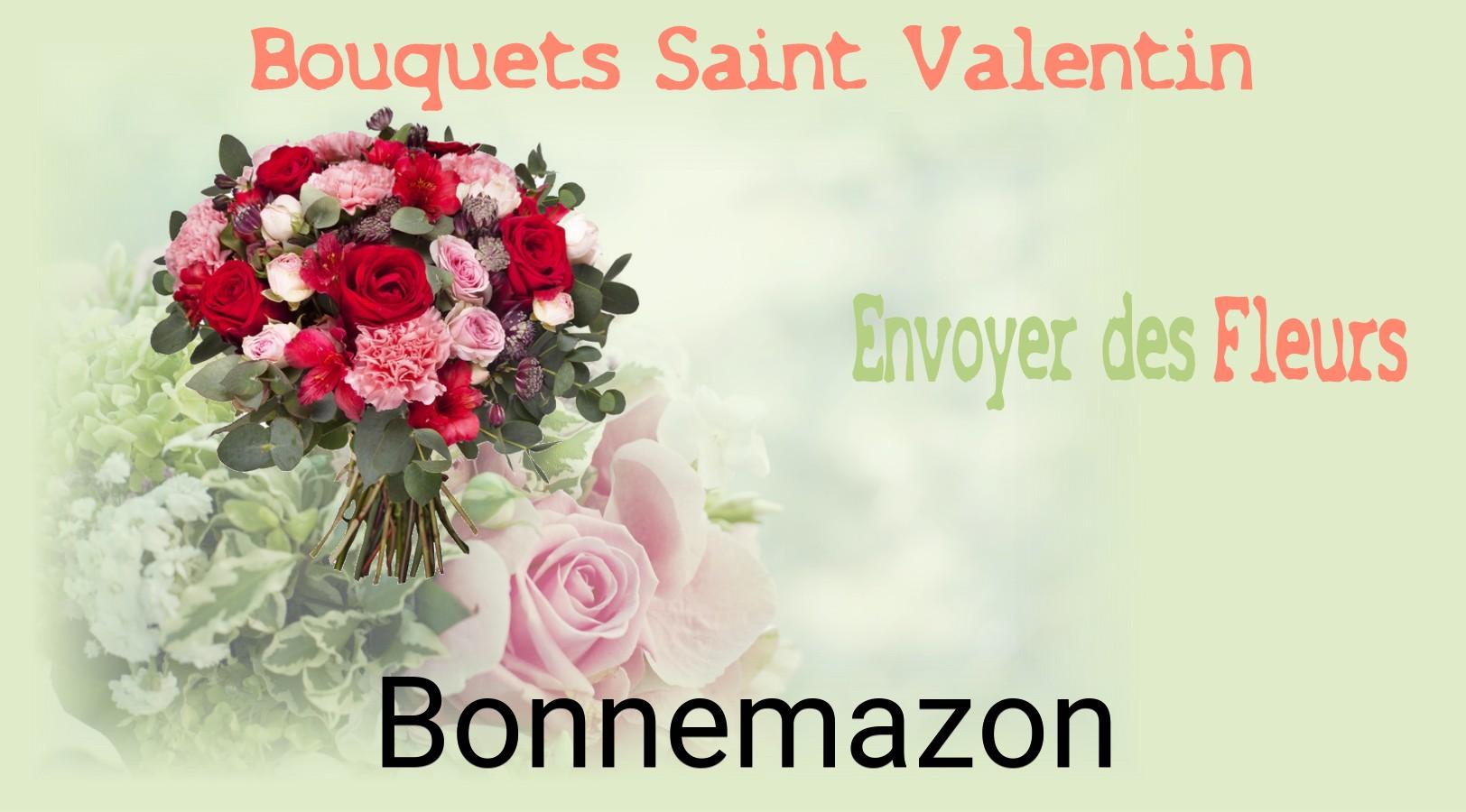 Roses de Saint-Valentin livrées à Bonnemazon